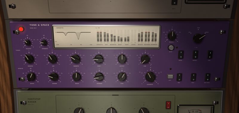 TONE & SPACE: polish, air, width and room controls